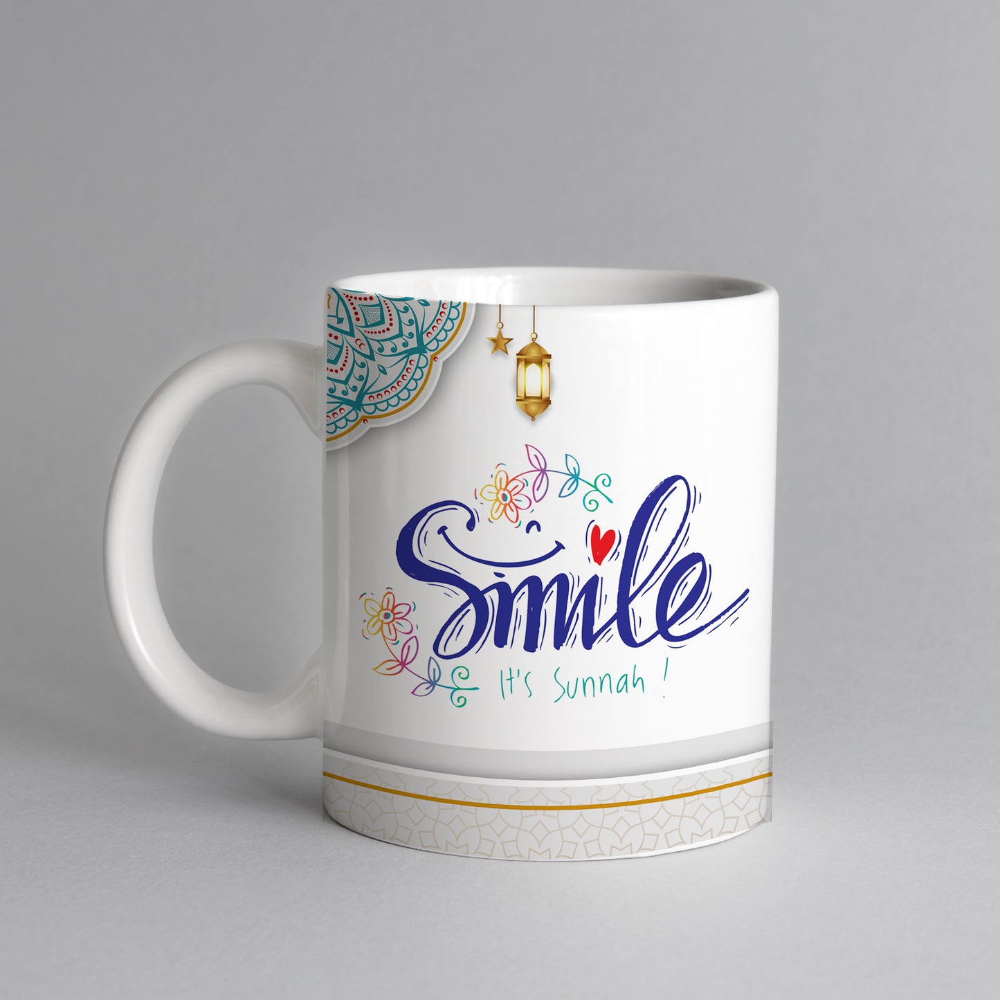 Embrace the Spirit of Ramadan with Our 'Smile, It's Sunnah' Mugs