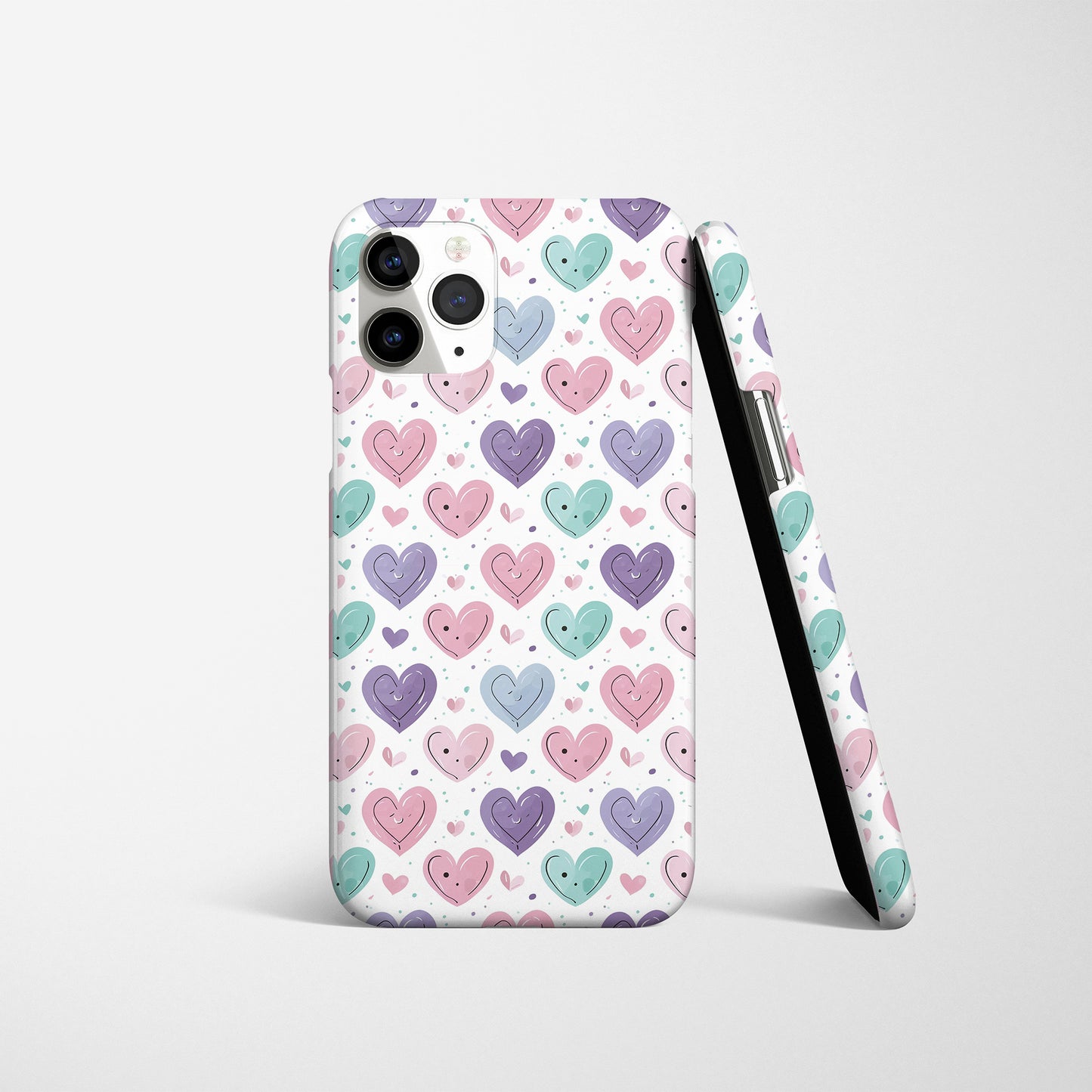 Cute love design snap case