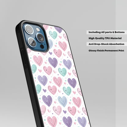 Cute love design snap case