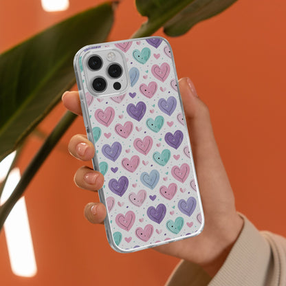 Cute love design snap case