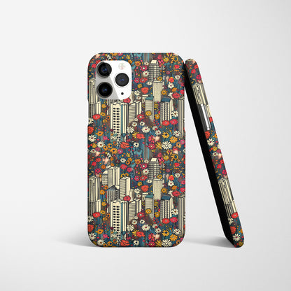 Discover Urban Chic: Introducing Our City Floral Design Snap Case