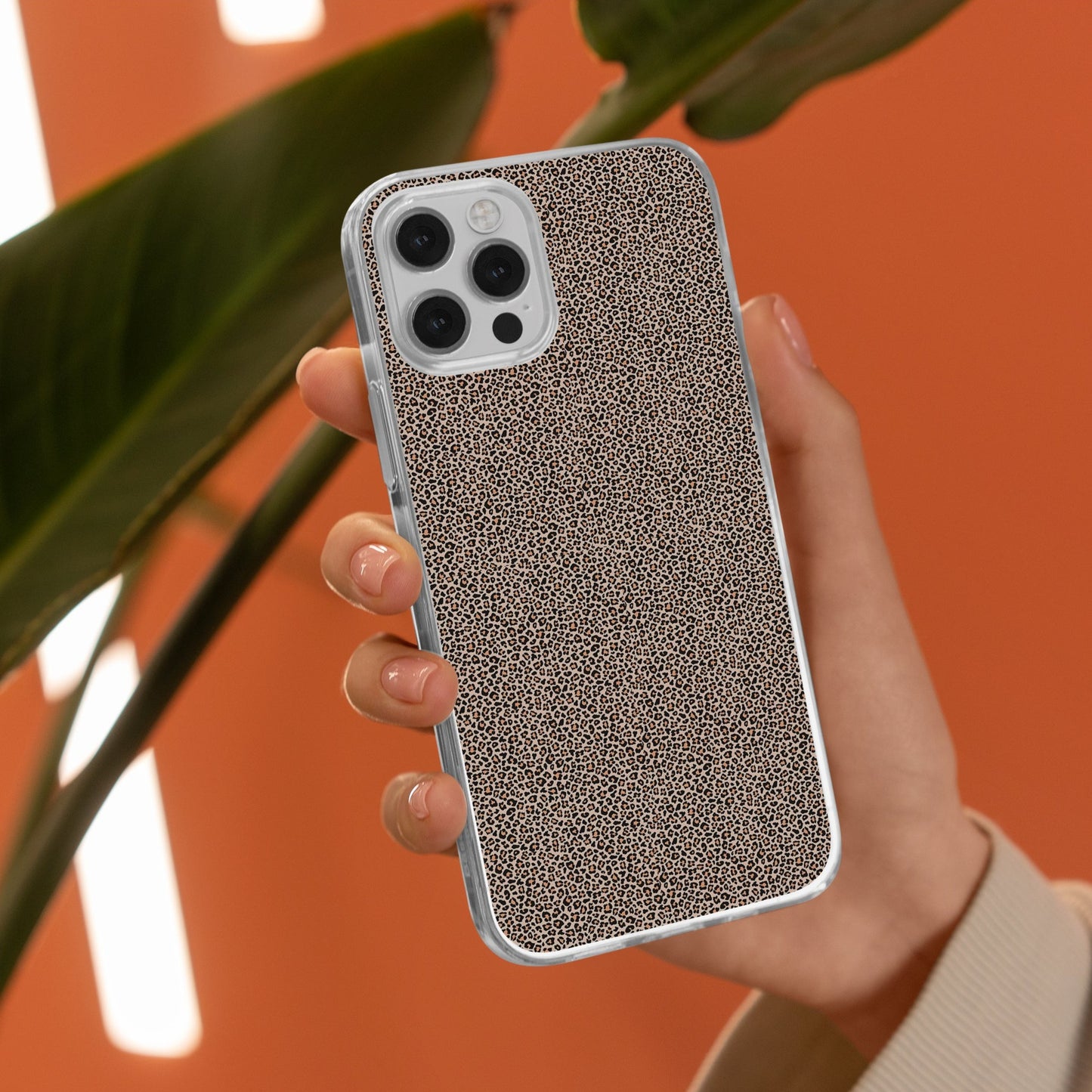 Unleash Your Wild Side: Leopard Pattern Design Snap Phone Case