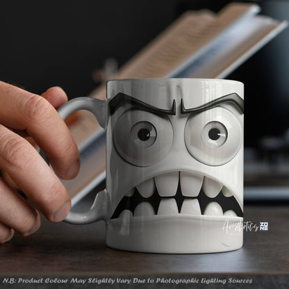 Express Your Mood with Our Unique Angry Face Mugs