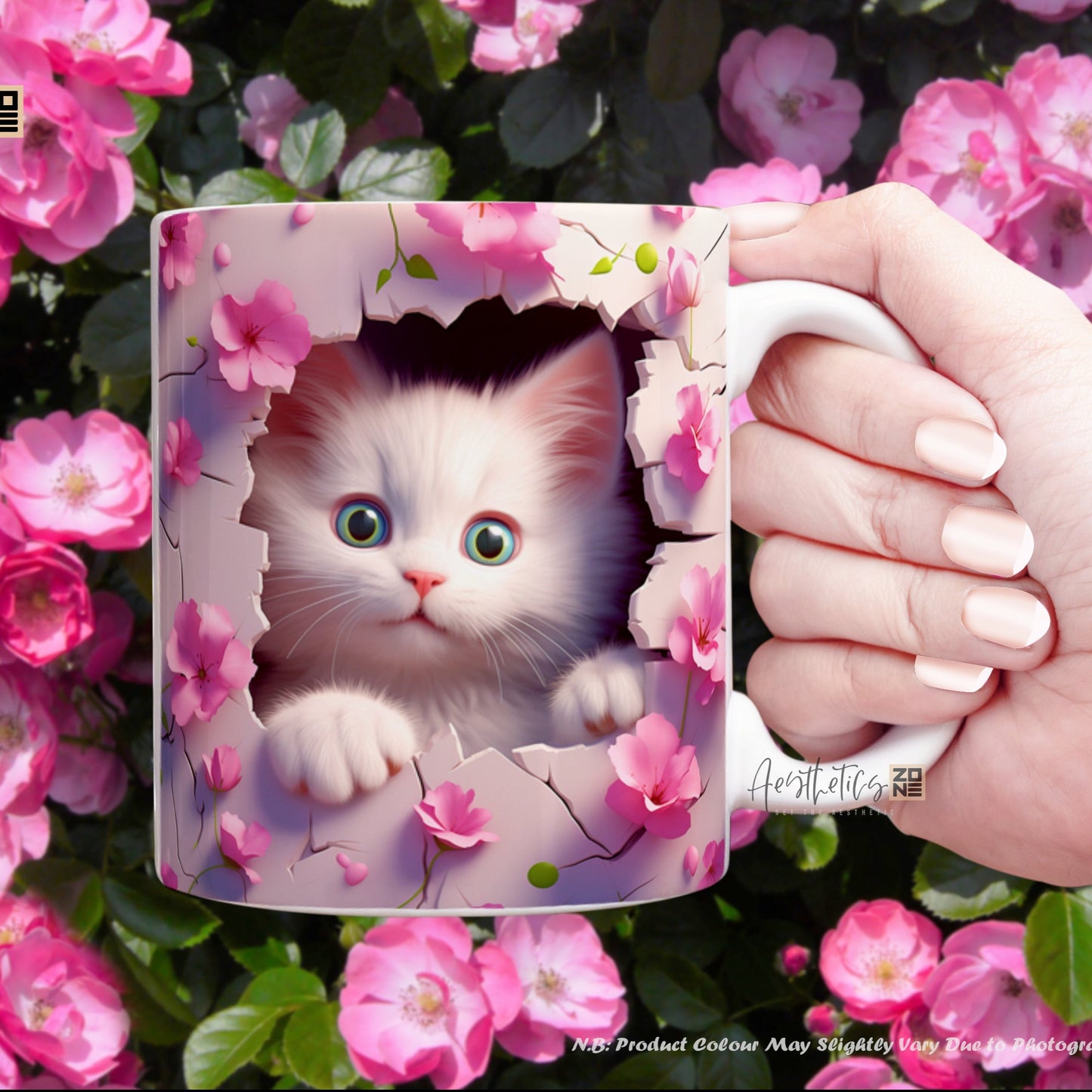 Discover Delightful 3D Creations: Meow Love Mug – Where Feline Charm Meets Unique Design