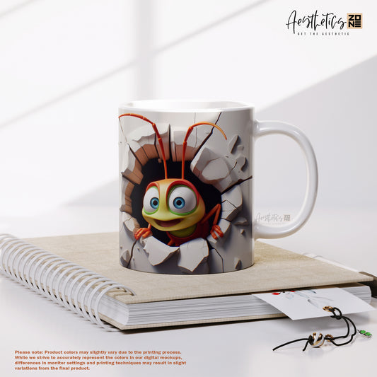 Magical Mornings with A Bug's Life - Flik: Premium 3D Ceramic Mug