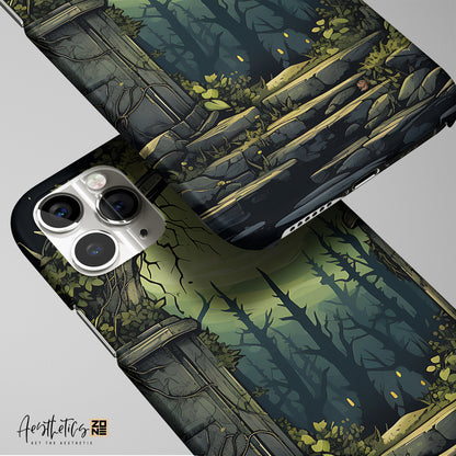 Step into a Fairy Tale with Our Aesthetics Fairy Tale Window Phone Case