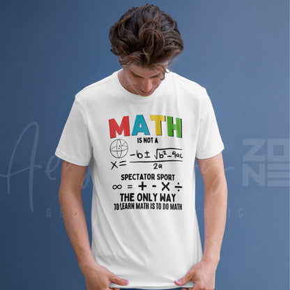 Back-to-School Math Tees: Unleash Your Inner Genius