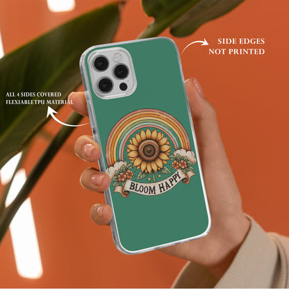 Bloom Happy: A Delightful Design for Your Phone Case