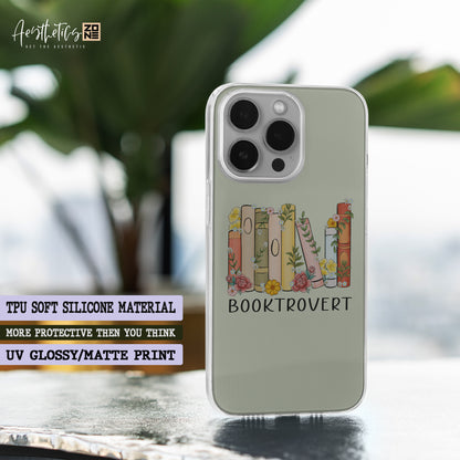 Embrace Your Inner Booktrovert with Our Charming Booktrovert Phone Case