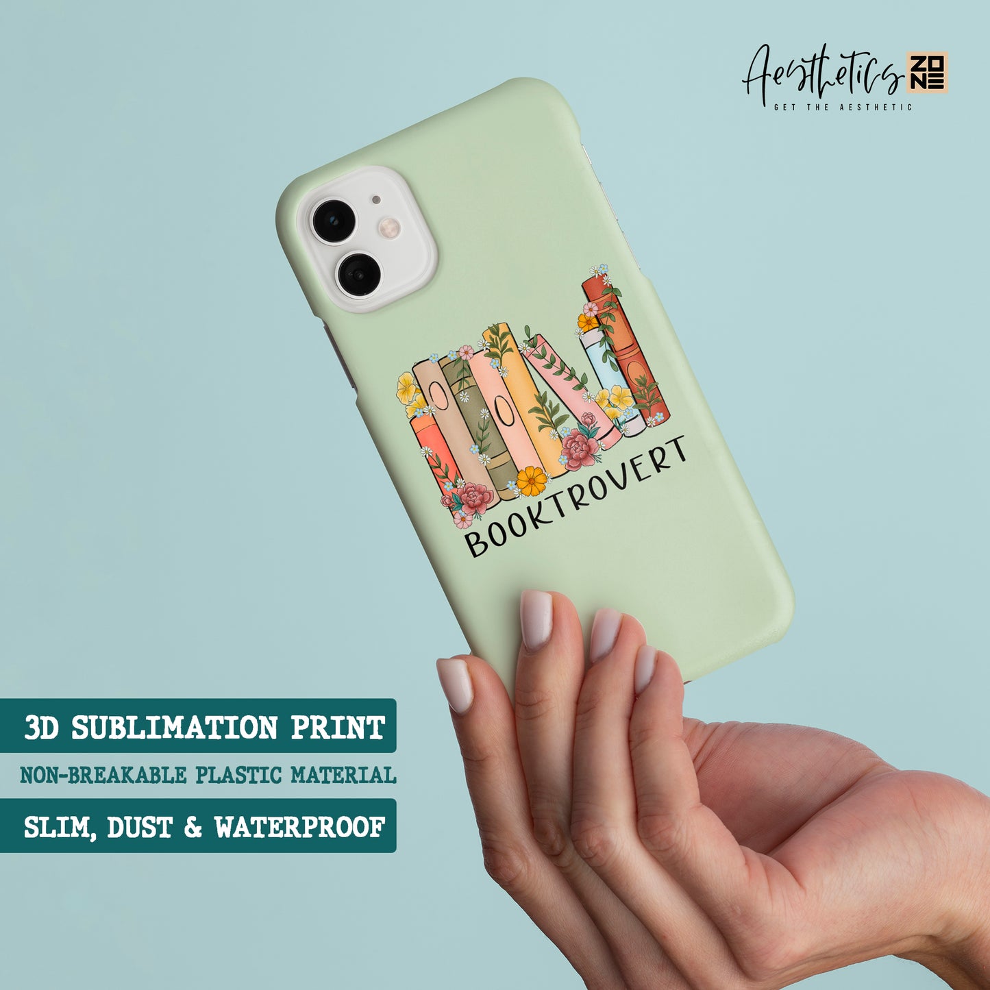 Embrace Your Inner Booktrovert with Our Charming Booktrovert Phone Case