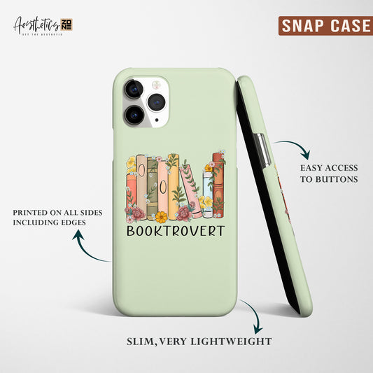 Embrace Your Inner Booktrovert with Our Charming Booktrovert Phone Case