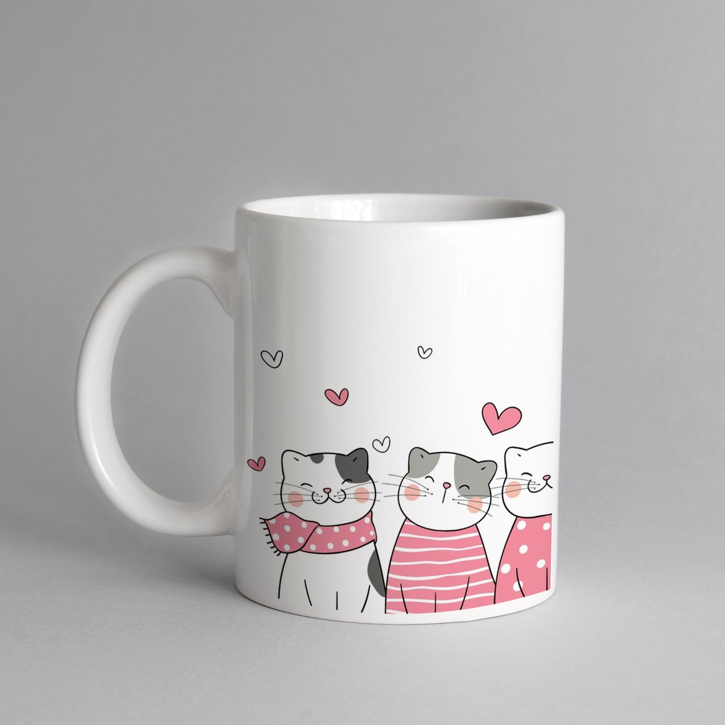 Cute Cat Design Coffee Mug