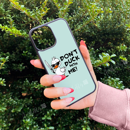 Don't Duck with Me: Bold and Assertive Phone Case Design