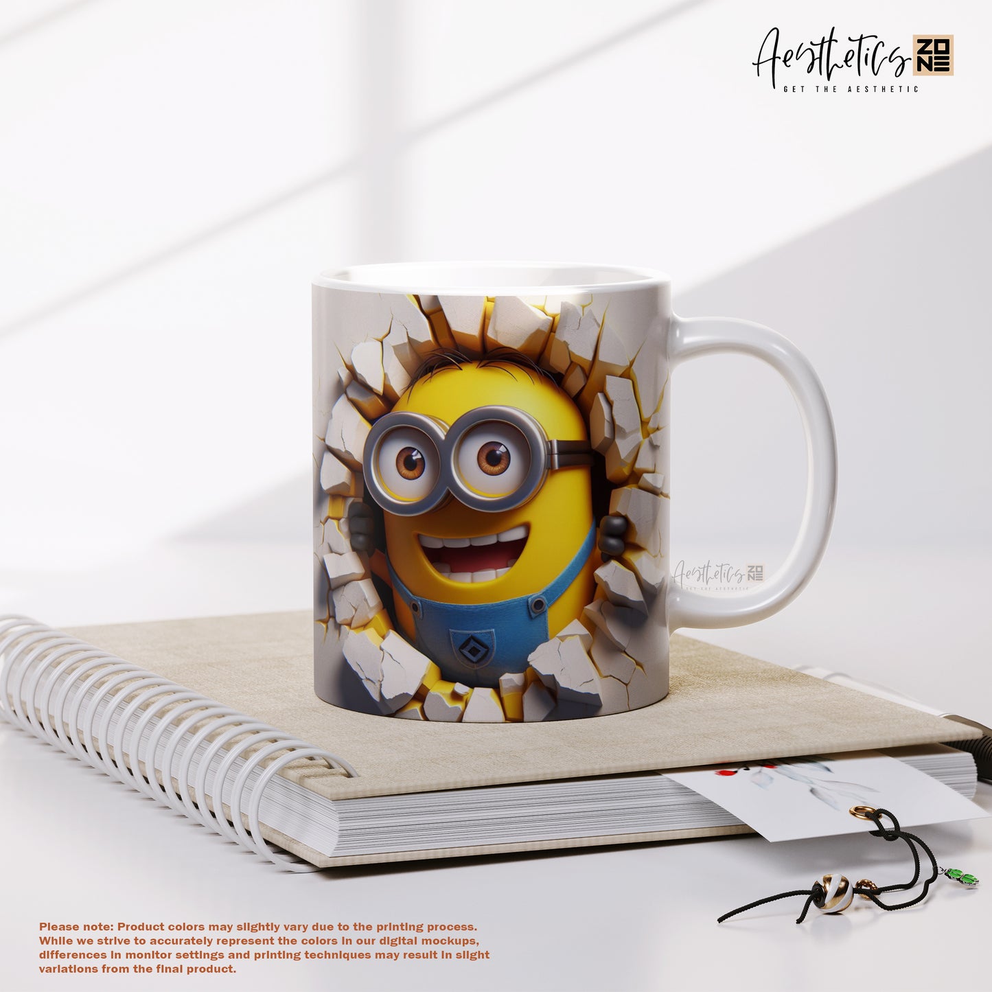 Banana-rama Fun: Adorable Minions 3D Ceramic Mug