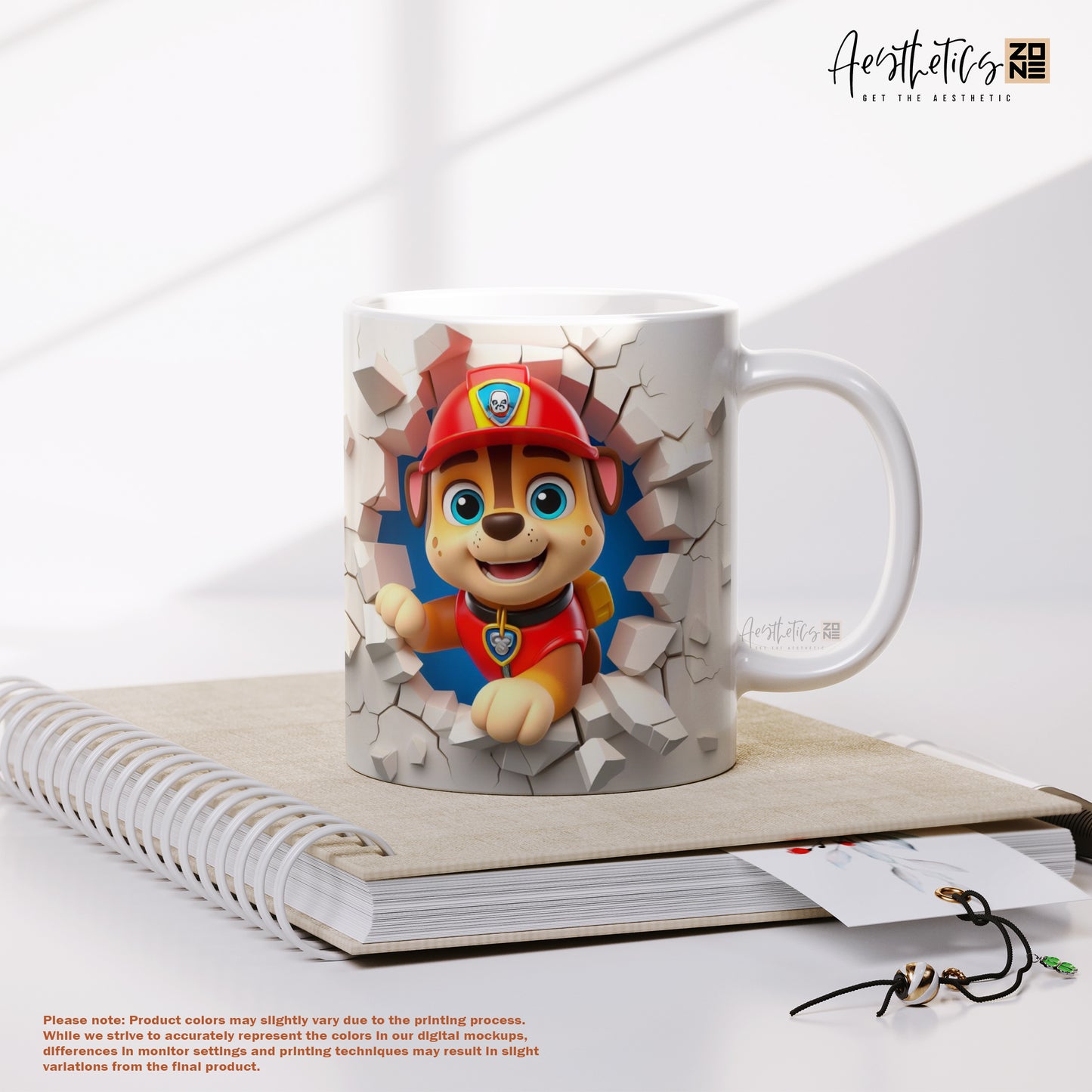 Adventure Awaits: Paw Patrol 3D Ceramic Mug