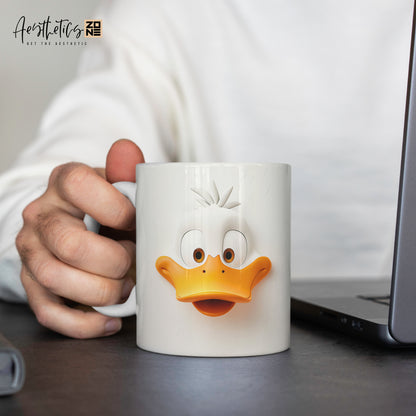 Quack Up Your Morning with the Hilarious 3D Sarcastic Duck Face Mug