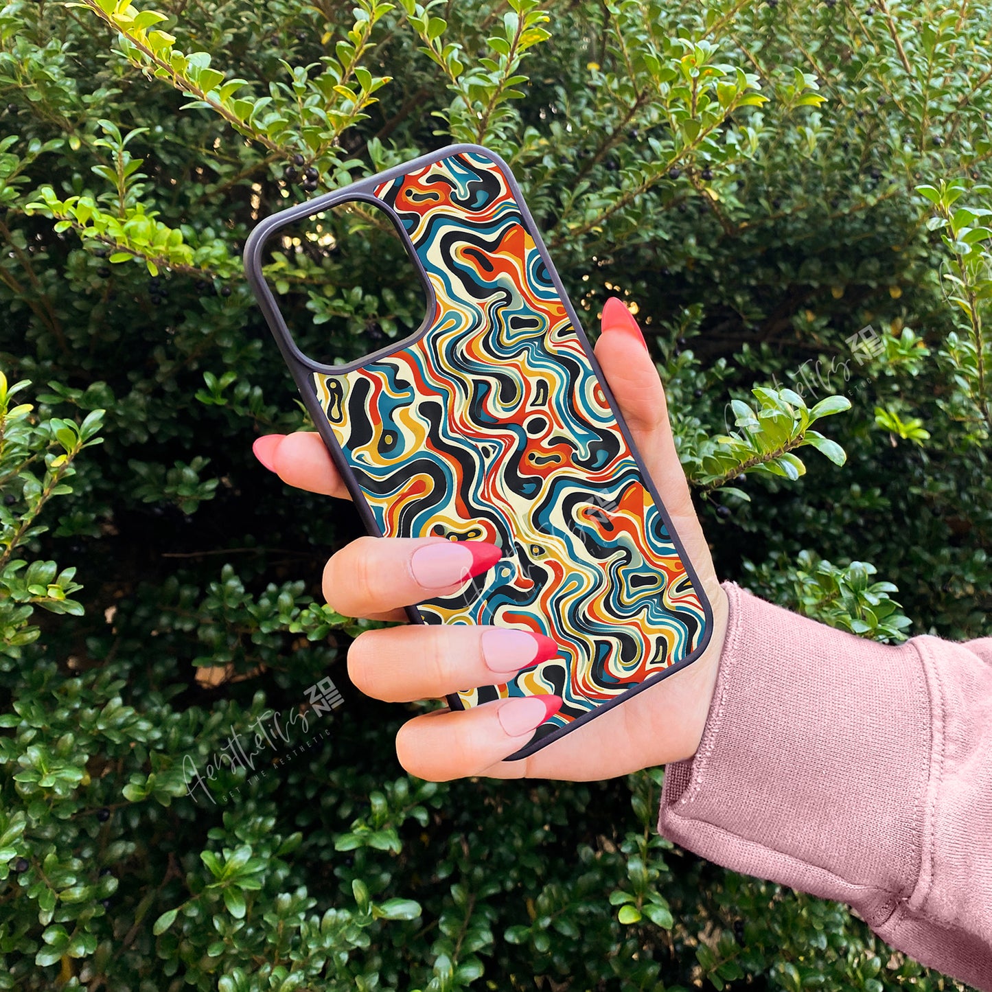 Abstract design Premium 2D Phone Case