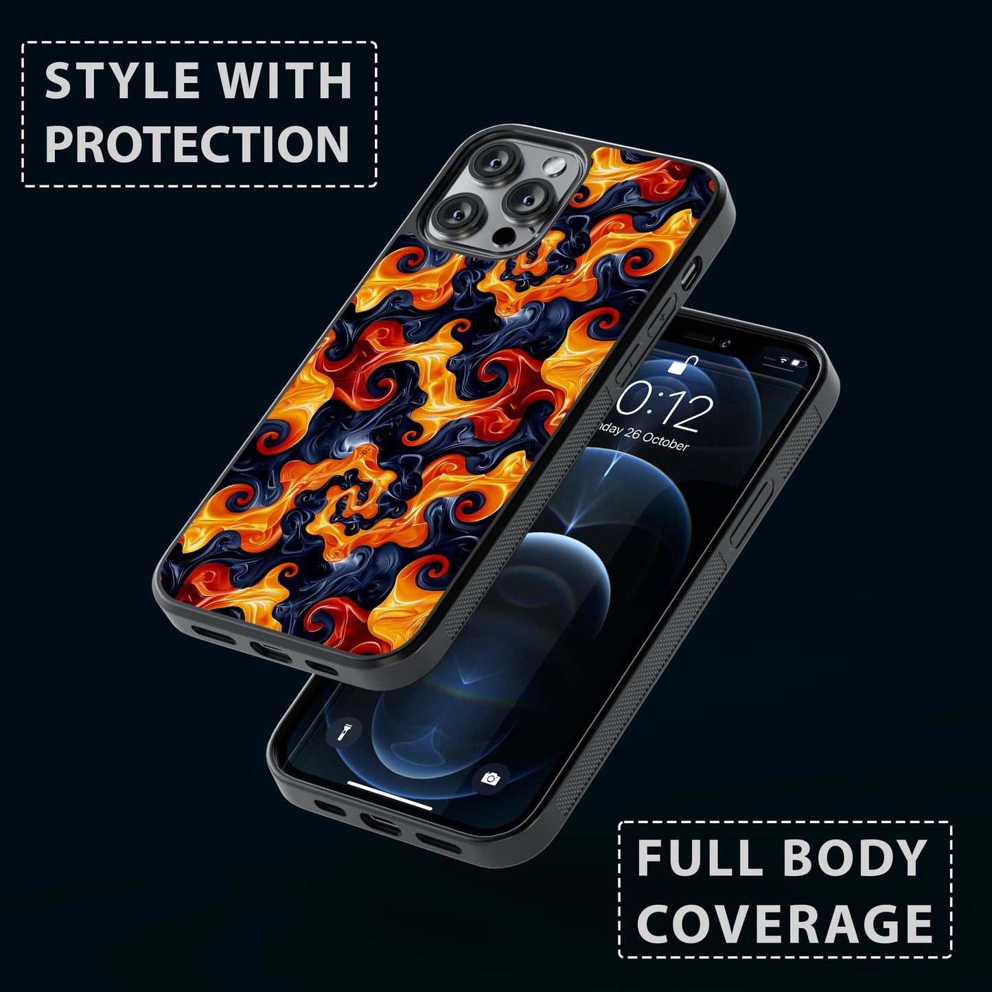 Abstract design Premium 2D Phone Case