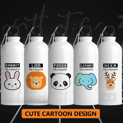 Cute cartoon design water bottle