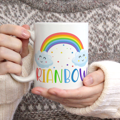 Brighten Your Mornings with Our Rainbow in a Mugs Coffee Mugs